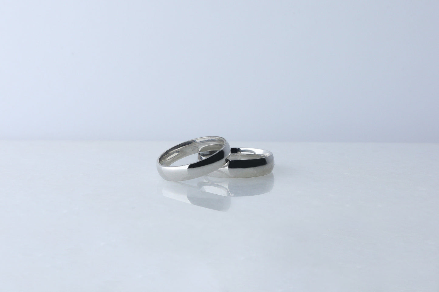 925 Sterling Silver Classic Wedding Ring, Elegant Domed Wedding Band, Engraving Anniversary Gift, Engagement Ring for Her, Gift for Her Him