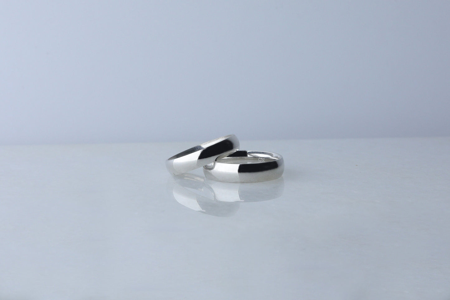 925 Sterling Silver Classic Wedding Ring, Elegant Domed Wedding Band, Engraving Anniversary Gift, Engagement Ring for Her, Gift for Her Him