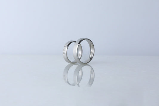 925 Sterling Silver Cubic Zirconia Embroided Ring, Minimalist Real Silver Diamond Simulant Ring, Dainty Brused Silver Ring, Gift for Her
