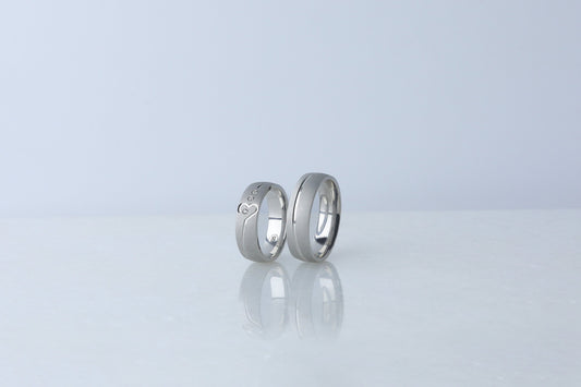 925 Sterling Silver Sandblasted Ring, Real Silver Cubic Zirconia Layered Ring, Dainty Diamond Simulant Ring, Anniversary Gift for Her Him