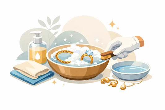 How to Clean Gold Jewelry the Right Way