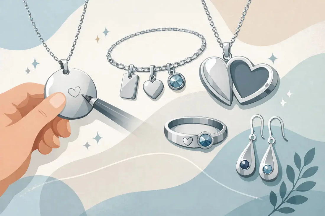 How to Personalize Silver Jewelry Beautifully