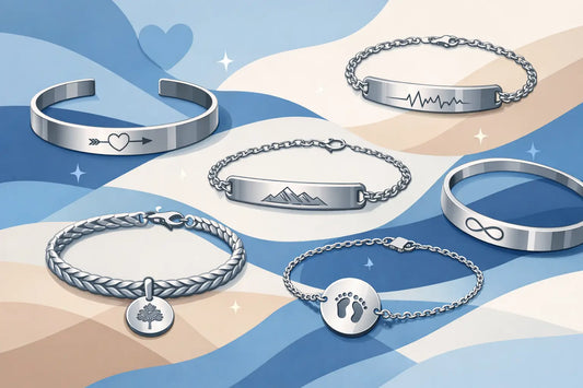 12 Engraved Silver Bracelet Ideas That Last