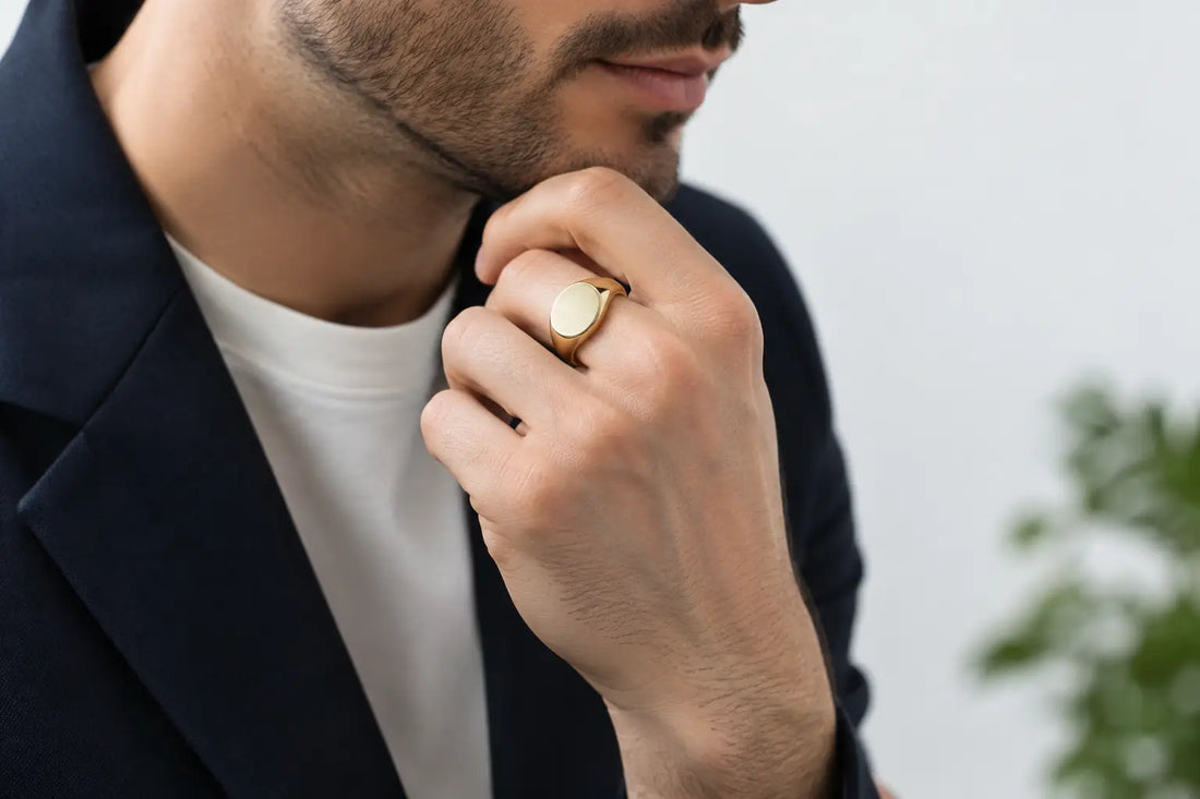 How to Style Signet Rings With Modern Ease