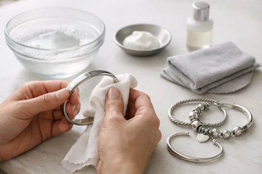 How to Polish Silver Bracelets Safely at Home