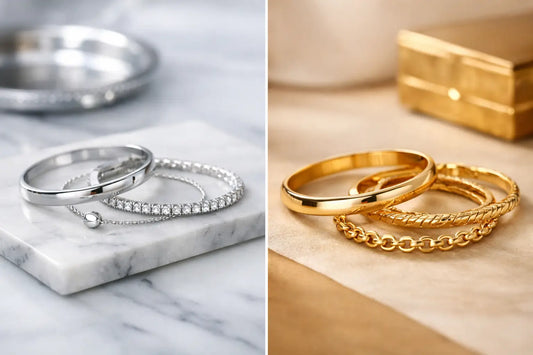 Silver Bracelets Versus Gold Bracelets Compared