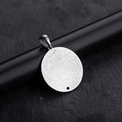 Silver Cancer Zodiac Pendant, Cancer Horoscope Pendant, Cancer Birthstone Pendant, Unisex Zodiac Pendant, Unique Zodiac Jewelry
