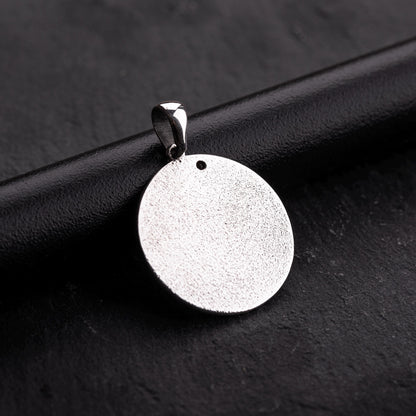 Silver Capricorn Zodiac Pendant, Capricorn Horoscope Pendant, Capricorn Birthstone Pendant, Unisex Zodiac Pendant, Unique Zodiac Jewelry