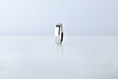 925 Sterling Silver Elegant High-Polished Domed Ring, Dainty Real Silver Domed Soft-Edged Ring, Gift for Her Him, Women’s Men’s Wedding Band