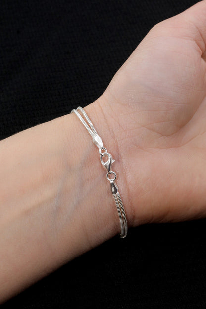 Sterling Silver Knot Bracelet