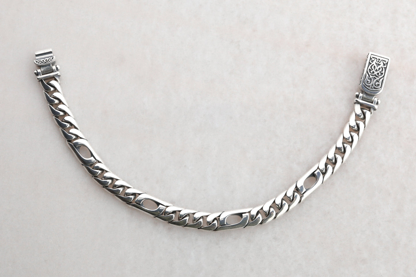 925 Sterling Silver Cuban Bracelet,8mm Cuba link bracelet,Miami Chain Bracelet,Real Silver Jewelry,Gifts for Dads,Birthday gift for Him