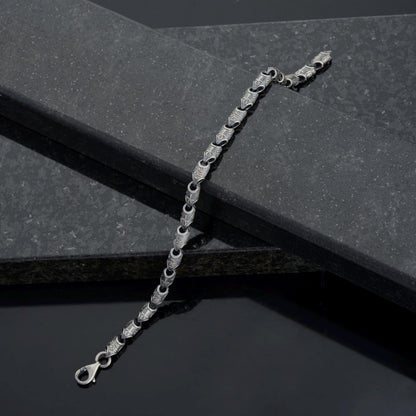 925 Sterling Silver Egyptian Bracelet