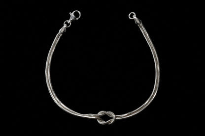 Sterling Silver Knot Bracelet