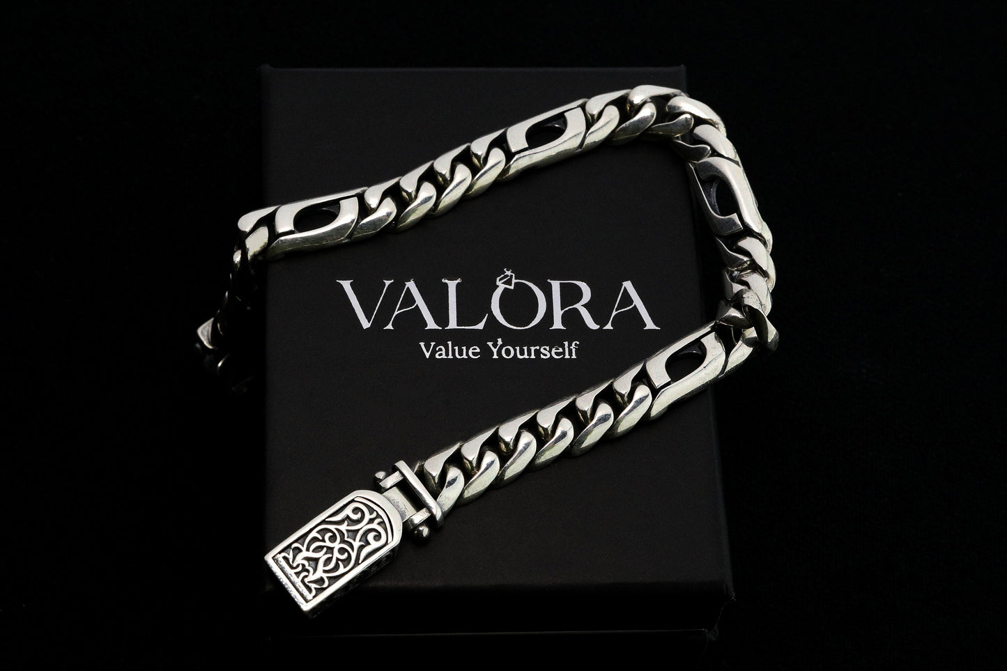 925 Sterling Silver Cuban Bracelet,8mm Cuba link bracelet,Miami Chain Bracelet,Real Silver Jewelry,Gifts for Dads,Birthday gift for Him