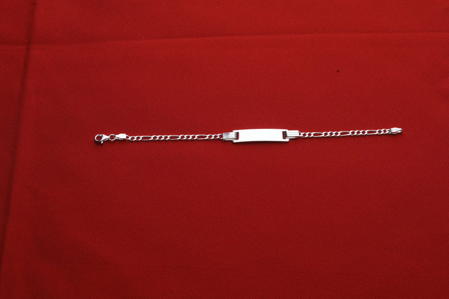 Silver ID Bracelet For Child, Baby Sterling Silver Bracelet