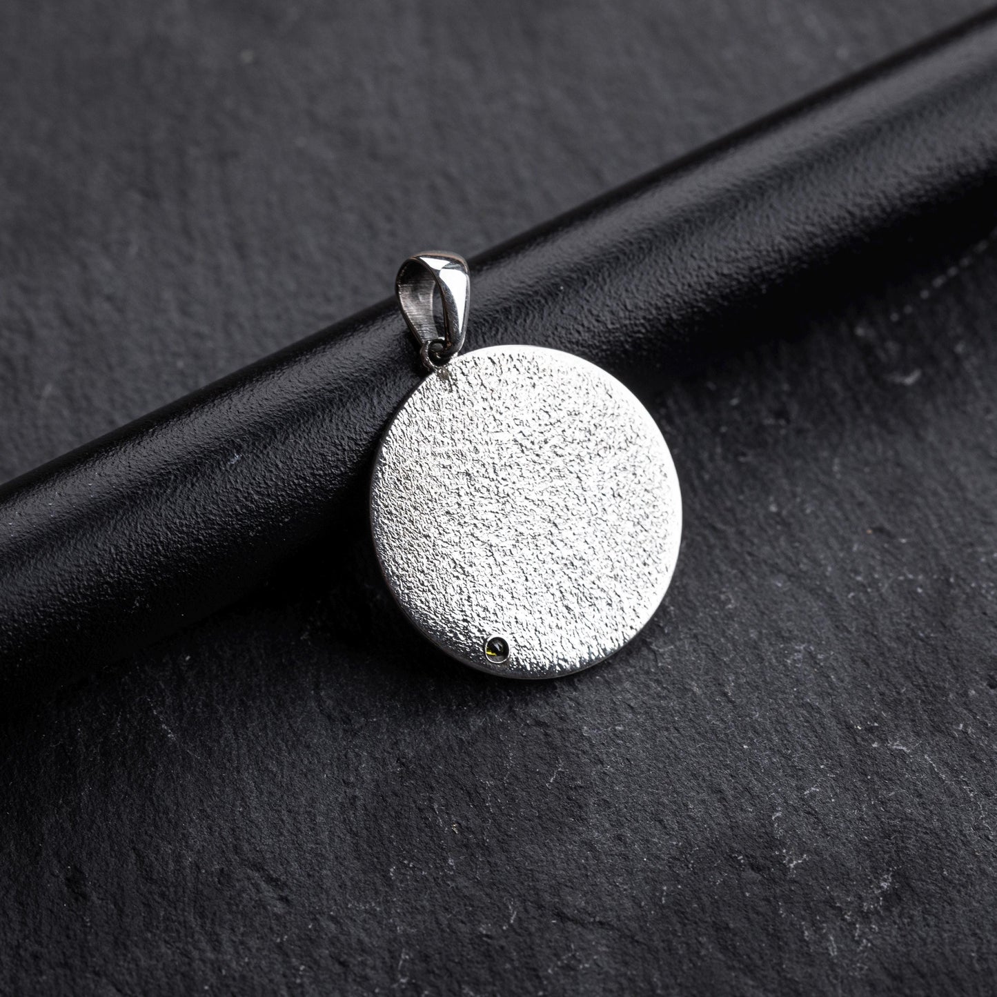 Silver Leo Zodiac Pendant