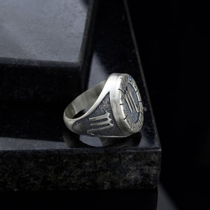 Sterling Silver Scorpio Zodiac Ring: Horoscope Astrology Ring