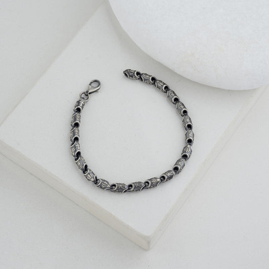 925 Sterling Silver Egyptian Bracelet