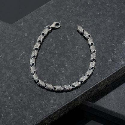 925 Sterling Silver Egyptian Bracelet
