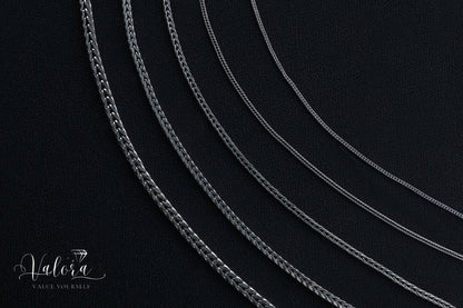 925 Sterling Silver Fox Tail Necklace