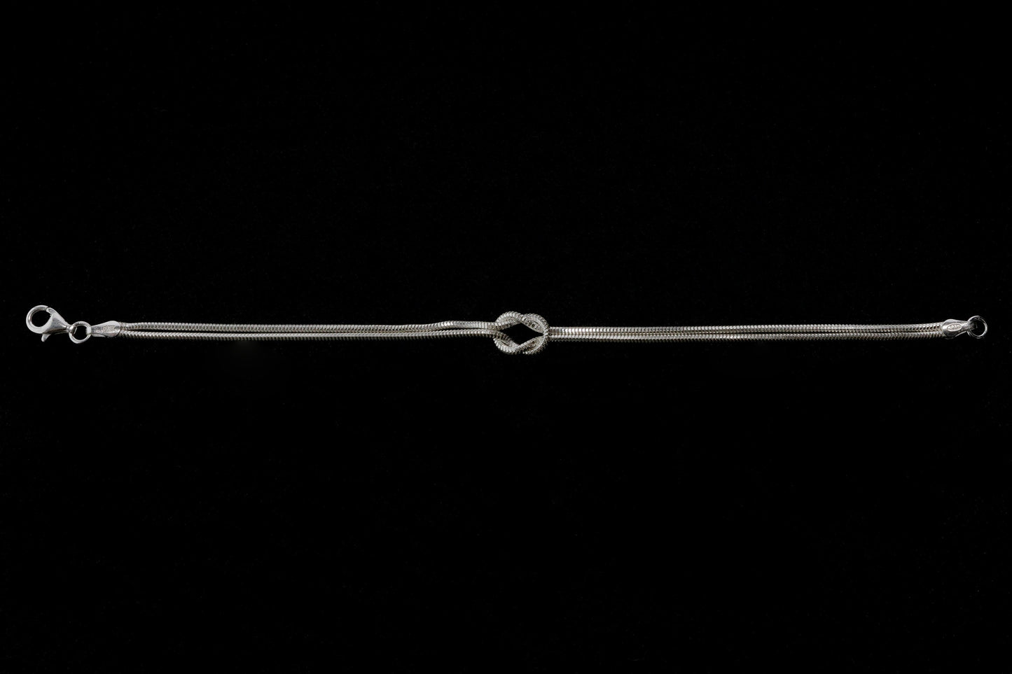 Sterling Silver Knot Bracelet