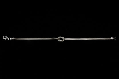 Sterling Silver Knot Bracelet