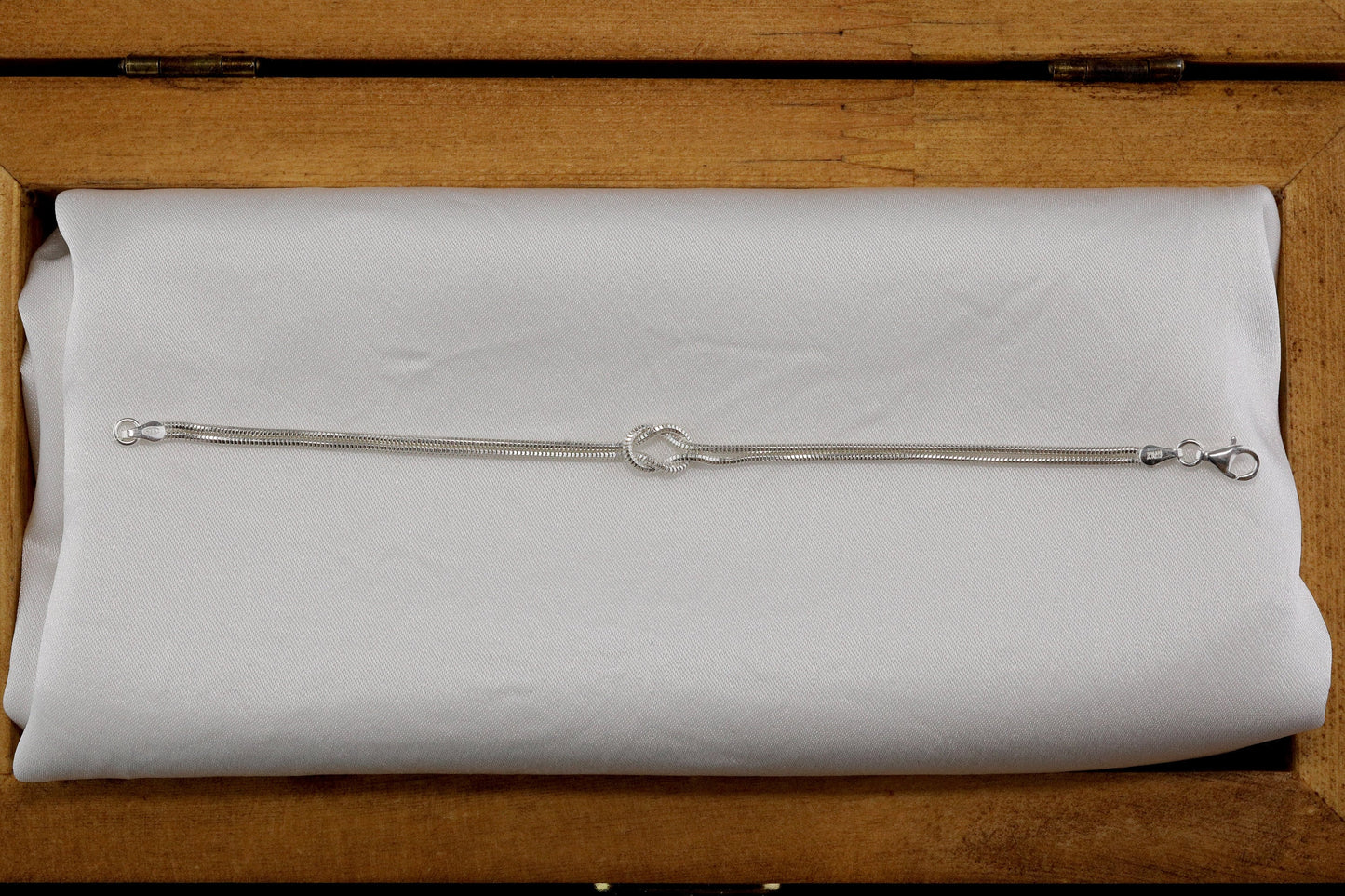Sterling Silver Knot Bracelet