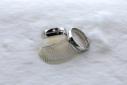 Sterling Silver Heart Beat Ring, Heart Beat Ring, Couples Lovers Ring, Sound Wave Ring, Gold Heart Beat Ring,Anniversary Gift for Her Him