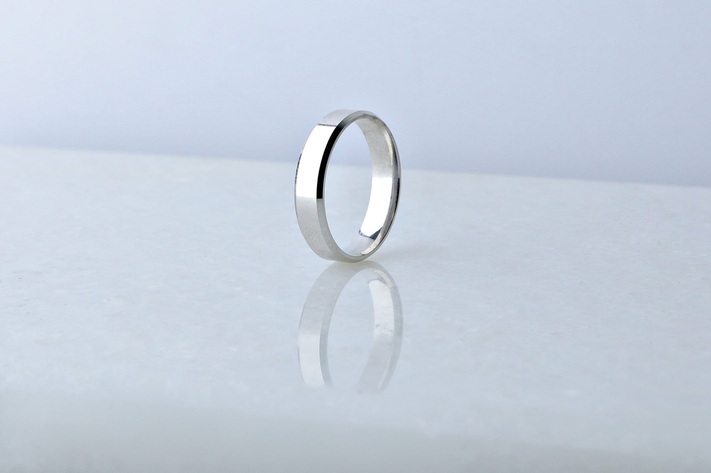925 Sterling Silver Elegant High-Polished Domed Ring, Dainty Real Silver Domed Soft-Edged Ring, Gift for Her Him, Women’s Men’s Wedding Band