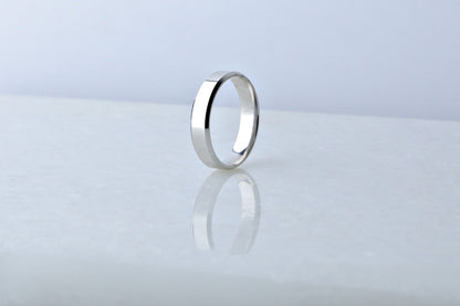 925 Sterling Silver Elegant High-Polished Domed Ring, Dainty Real Silver Domed Soft-Edged Ring, Gift for Her Him, Women’s Men’s Wedding Band