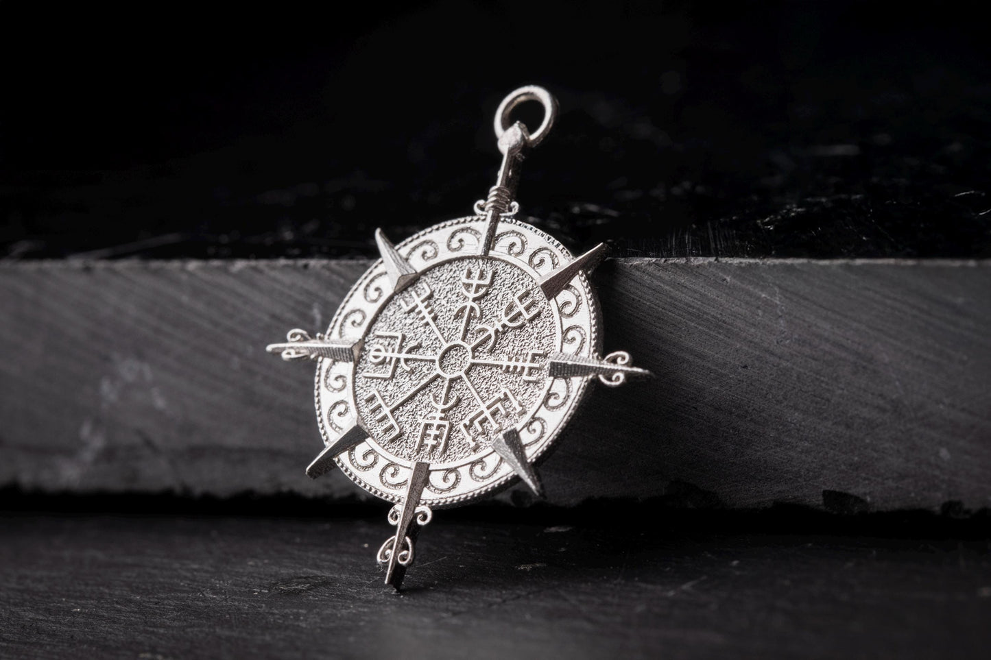 Viking Compass Pendant