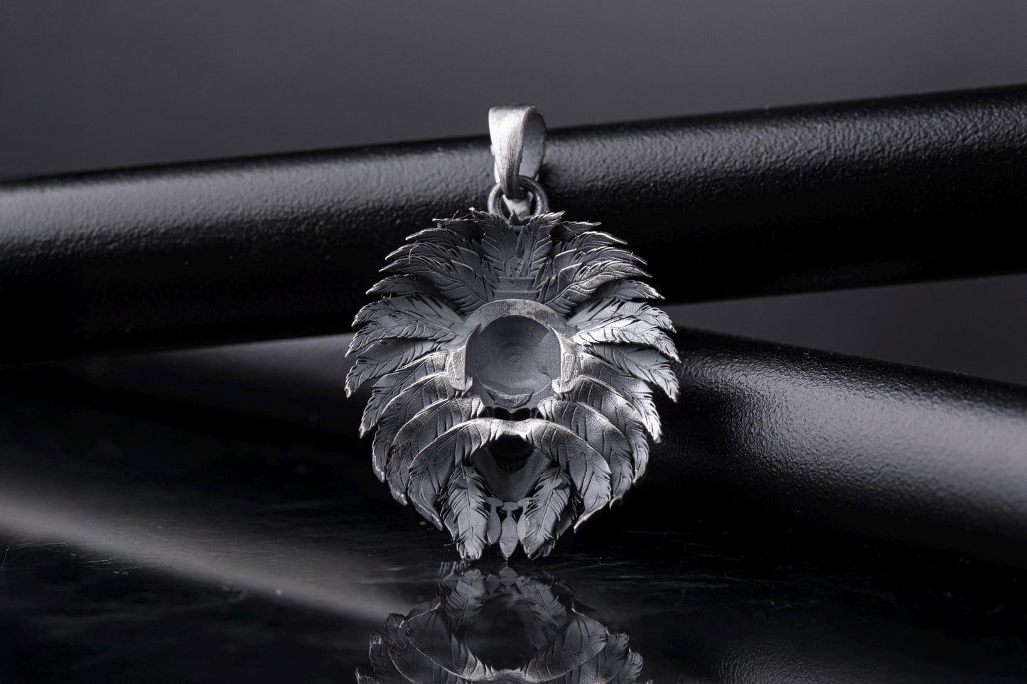 Native American Skull Pendant