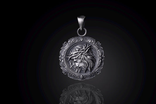 Crown of Thorns Jesus Pendant