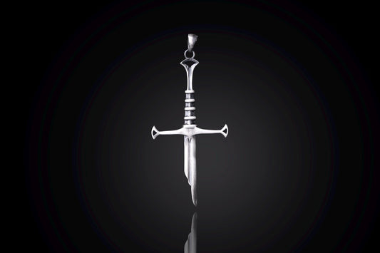 925 Sterling Silver Narsil Sword Pendant