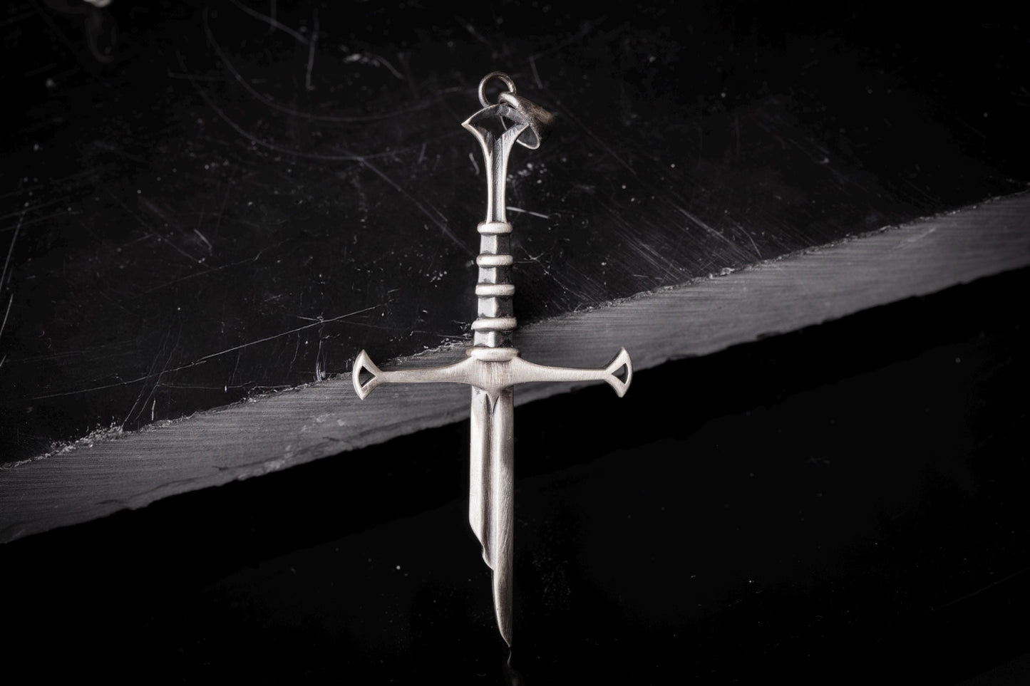 925 Sterling Silver Narsil Sword Pendant