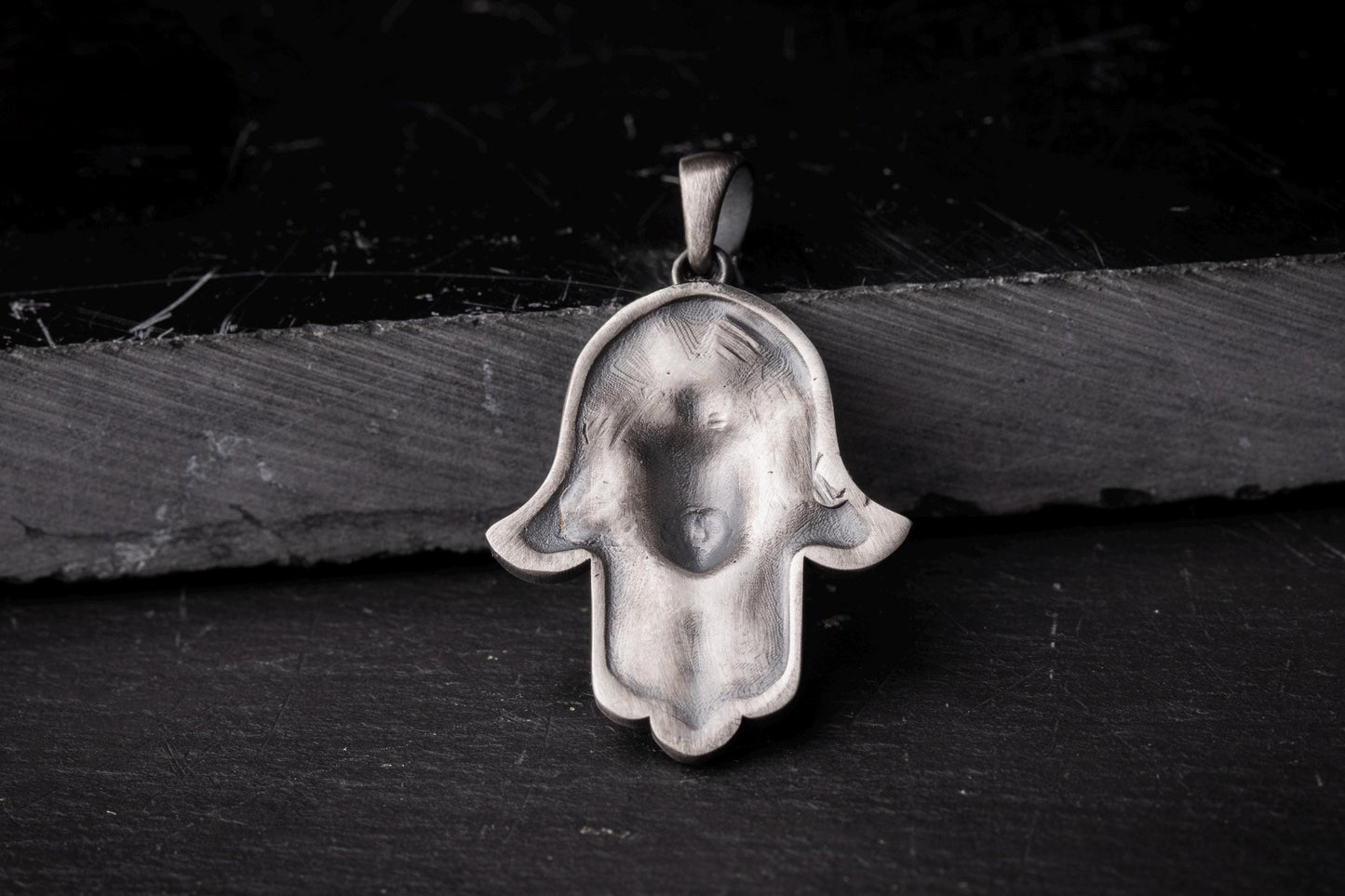 Elephant Hamsa Pendant