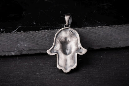 Elephant Hamsa Pendant