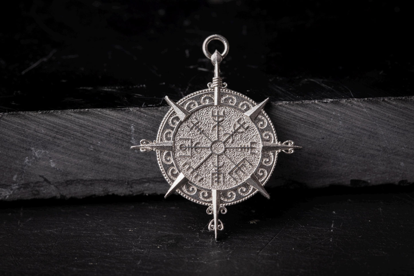 Viking Compass Pendant