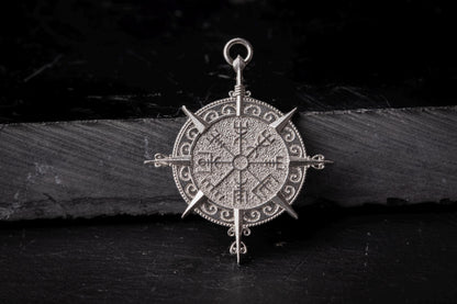 Viking Compass Pendant