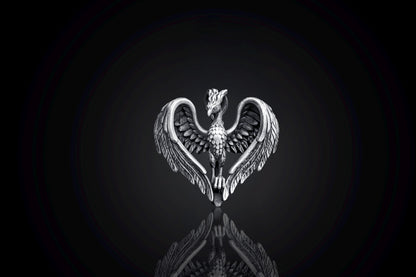 Silver Phoenix Pendant