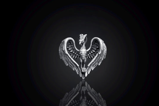Silver Phoenix Pendant