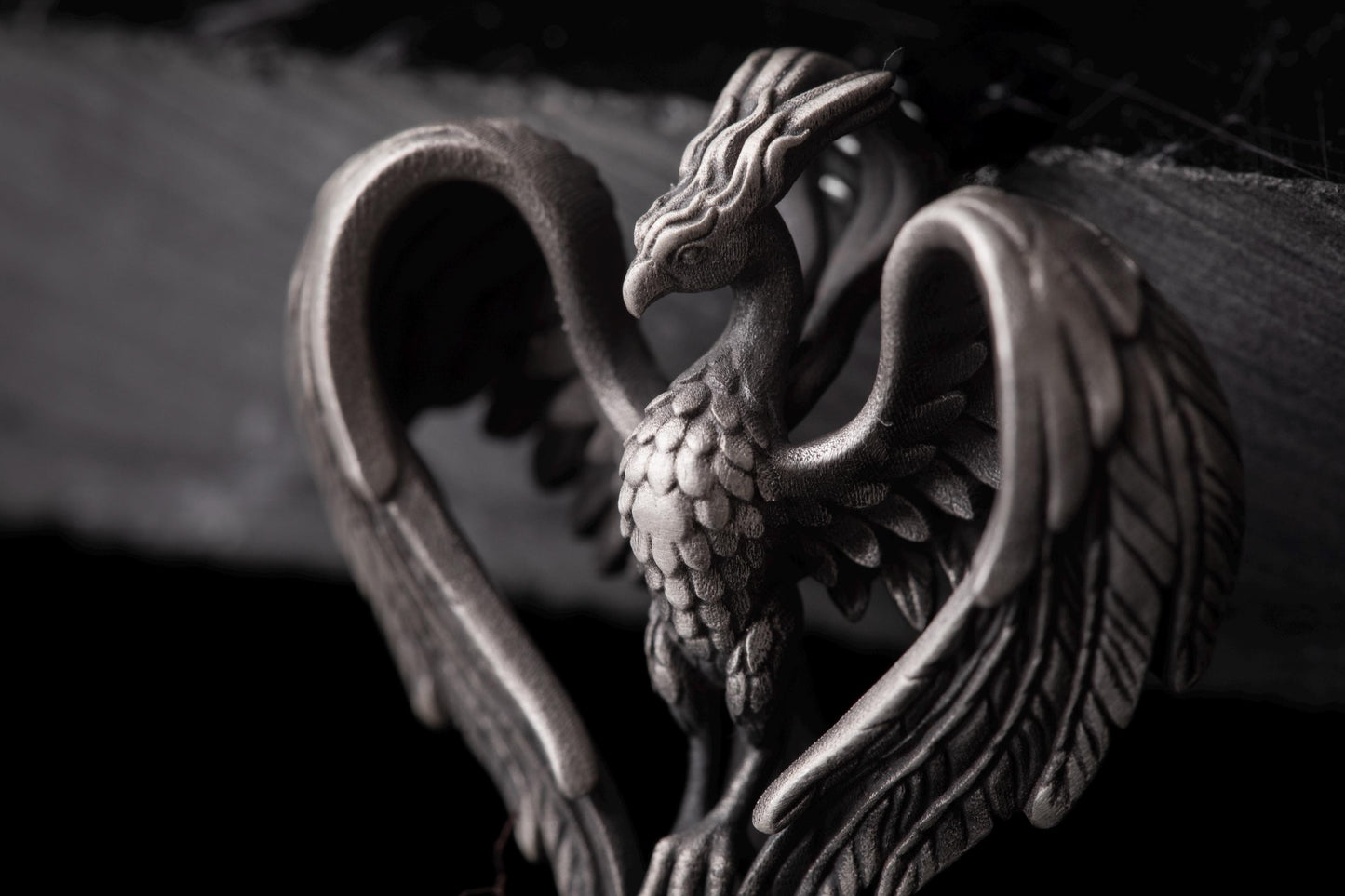 Silver Phoenix Pendant