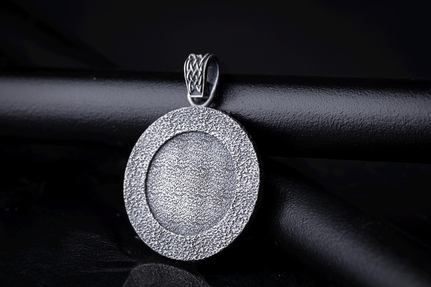 Engraved Dragon Head Pendant