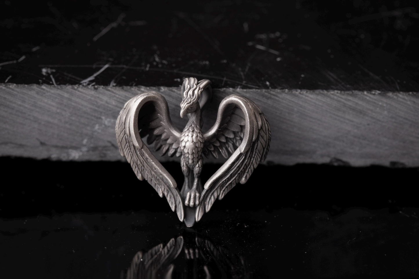 Silver Phoenix Pendant