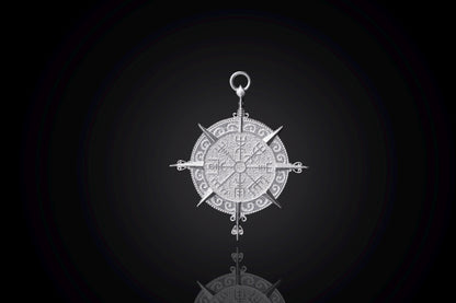 Viking Compass Pendant