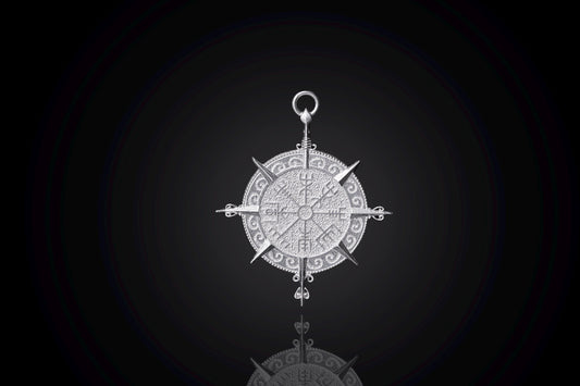 Viking Compass Pendant