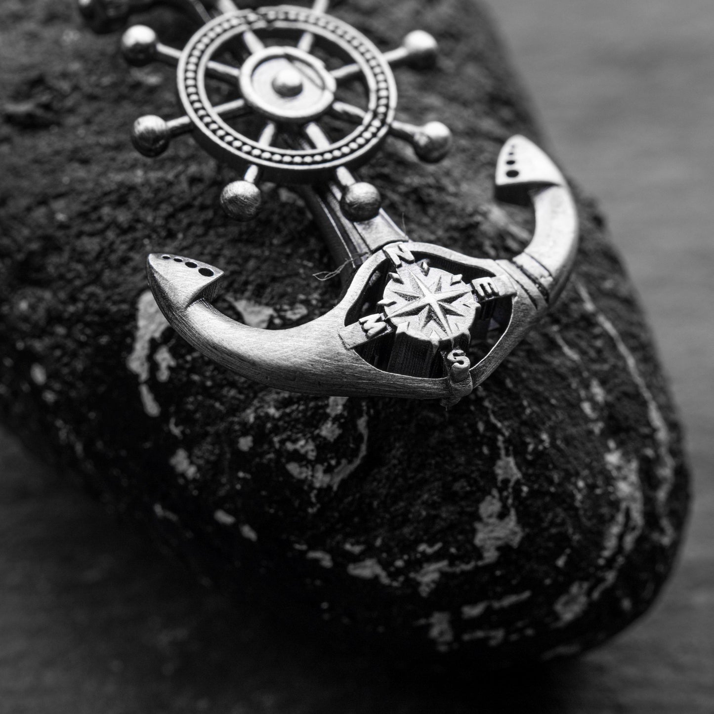 925 Sterling Silver Anchor Pendant