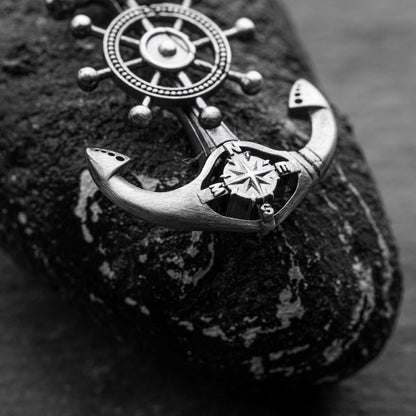 925 Sterling Silver Anchor Pendant