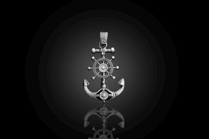 925 Sterling Silver Anchor Pendant