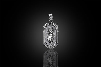 Sterling Silver Archer Pendant